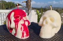 Load image into Gallery viewer, SKULL CANDLES handmade by me