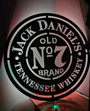 Load image into Gallery viewer, LARGE JACK DANIELS CUT OUT METAL ART SIGNS