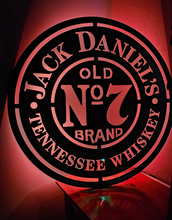 Load image into Gallery viewer, LARGE JACK DANIELS CUT OUT METAL ART SIGNS