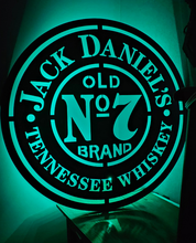 Load image into Gallery viewer, LARGE JACK DANIELS CUT OUT METAL ART SIGNS