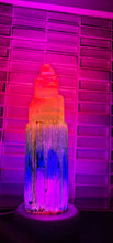 Load image into Gallery viewer, CHAKRA 15cm SELENITE LAMPS