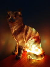 Load image into Gallery viewer, Sale💥MYSTICAL STANDING FELINE LAMP-unique Made by me