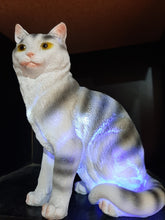 Load image into Gallery viewer, Sale💥MYSTICAL STANDING FELINE LAMP-unique Made by me