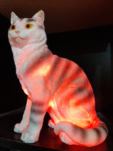 Load image into Gallery viewer, Sale💥MYSTICAL STANDING FELINE LAMP-unique Made by me