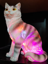 Load image into Gallery viewer, Sale💥MYSTICAL STANDING FELINE LAMP-unique Made by me
