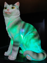 Load image into Gallery viewer, Sale💥MYSTICAL STANDING FELINE LAMP-unique Made by me