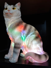 Load image into Gallery viewer, Sale💥MYSTICAL STANDING FELINE LAMP-unique Made by me