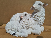Load image into Gallery viewer, Sale💥UNIQUE EWE & LAMB LAMP-made by me