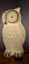 Load image into Gallery viewer, Saleš„STUNNING CERAMIC OWL LAMPS 2 ONLY
