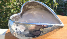 Load image into Gallery viewer, Sale💥ANTIQUE SILVER HEART 4 WICK SOY CANDLE