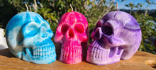 Load image into Gallery viewer, SALEš„SKULL CANDLES handmade by me
