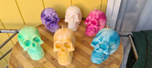 Load image into Gallery viewer, SALEš„SKULL CANDLES handmade by me