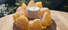 Load image into Gallery viewer, HANDMADE CRYSTAL TEA LIGHT CANDLE HOLDERS-made by me.