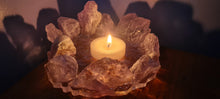 Load image into Gallery viewer, HANDMADE CRYSTAL TEA LIGHT CANDLE HOLDERS-made by me.