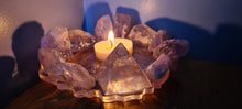 Load image into Gallery viewer, HANDMADE CRYSTAL TEA LIGHT CANDLE HOLDERS-made by me.