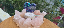 Load image into Gallery viewer, HANDMADE CRYSTAL TEA LIGHT CANDLE HOLDERS-made by me.