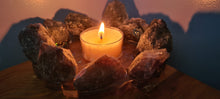 Load image into Gallery viewer, HANDMADE CRYSTAL TEA LIGHT CANDLE HOLDERS-made by me.