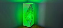 Load image into Gallery viewer, GREEN LEAF INDENT CERAMIC LAMP