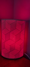 Load image into Gallery viewer, RED CUBE CERAMIC LAMP
