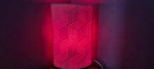 Load image into Gallery viewer, RED CUBE CERAMIC LAMP