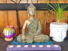 Load image into Gallery viewer, CHAKRA CLEAR QUARTZ CRYSTAL  CAGE LAMP(deep soul cleanser)