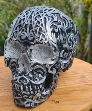 Load image into Gallery viewer, PAINTED CELTIC SKULL