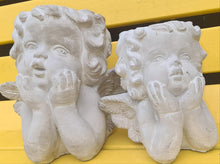 Load image into Gallery viewer, CHERUB CONCRETE PLANT HOLDER POTS two types &amp; sizes
