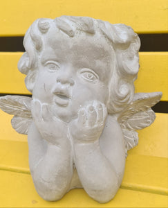 CHERUB CONCRETE PLANT HOLDER POTS two types & sizes