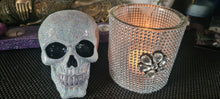 Load image into Gallery viewer, SHIMMERING HOLOGRAPHIC GLITTER SKUL-made by me