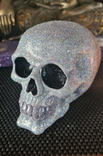 Load image into Gallery viewer, SHIMMERING HOLOGRAPHIC GLITTER SKUL-made by me