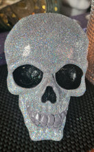 Load image into Gallery viewer, SHIMMERING HOLOGRAPHIC GLITTER SKUL-made by me
