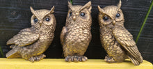 Load image into Gallery viewer, BRONZE OWL FIGURINE