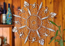 Load image into Gallery viewer, SILVER METAL WALL ART
