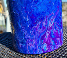 Load image into Gallery viewer, FLUID ART GLASS VASE