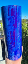 Load image into Gallery viewer, FLUID ART GLASS VASE