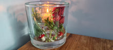 Load image into Gallery viewer, HANDMADE FLORAL CANDLE HOLDER