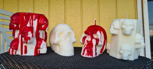 SKULL CANDLES handmade by me