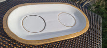 Load image into Gallery viewer, Sale💥24k GOLD FINE CHINA CANDLE HOLDER SET