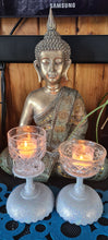 Load image into Gallery viewer, SET OF 2 HANDMADE CANDLE HOLDERS