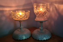 Load image into Gallery viewer, SET OF 2 HANDMADE CANDLE HOLDERS