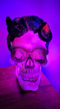 Load image into Gallery viewer, MYSTICAL CAT SKULL LAMP-put together by me