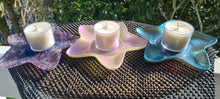 Load image into Gallery viewer, STARFISH CRYSTAL CANDLE HOLDERS/TRINKET DISH-made by me