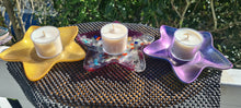 Load image into Gallery viewer, STARFISH CRYSTAL CANDLE HOLDERS/TRINKET DISH-made by me
