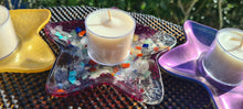 Load image into Gallery viewer, STARFISH CRYSTAL CANDLE HOLDERS/TRINKET DISH-made by me
