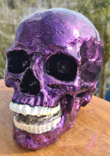 Load image into Gallery viewer, Sale💥DEEP PURPLE METALLIC SKULL