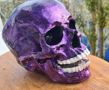 Load image into Gallery viewer, Sale💥DEEP PURPLE METALLIC SKULL