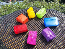 Load image into Gallery viewer, CHAKRA COLOURED CRYSTAL SETS-selenite