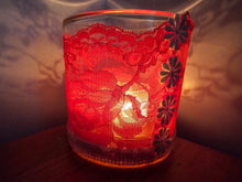 Load image into Gallery viewer, SEXY ELEGANT RED LACY CANDLE HOLDER