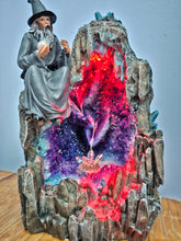 Load image into Gallery viewer, CRYSTAL WIZARD INCENSE CONE BURNER