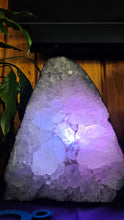 Load image into Gallery viewer, GREEN AMETHYST CRYSTAL LAMP
